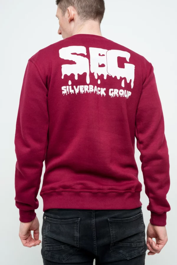 RICH RICH SWEATSHIRT – BURGUNDY - Image 3